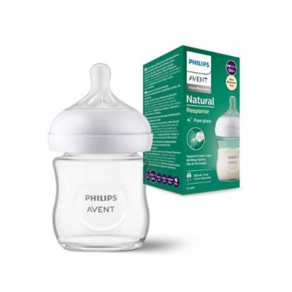 Biberones Natural Response Vidrio AVENT 125 Ml