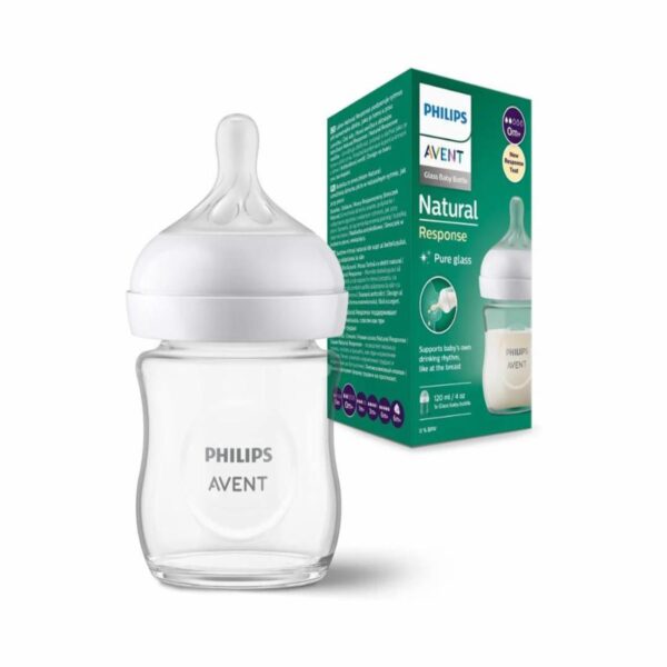 Biberones Natural Response Vidrio AVENT 125 Ml - Imagen 3