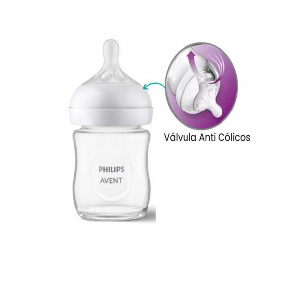 Biberones Natural Response Vidrio AVENT 125 Ml - Imagen 5