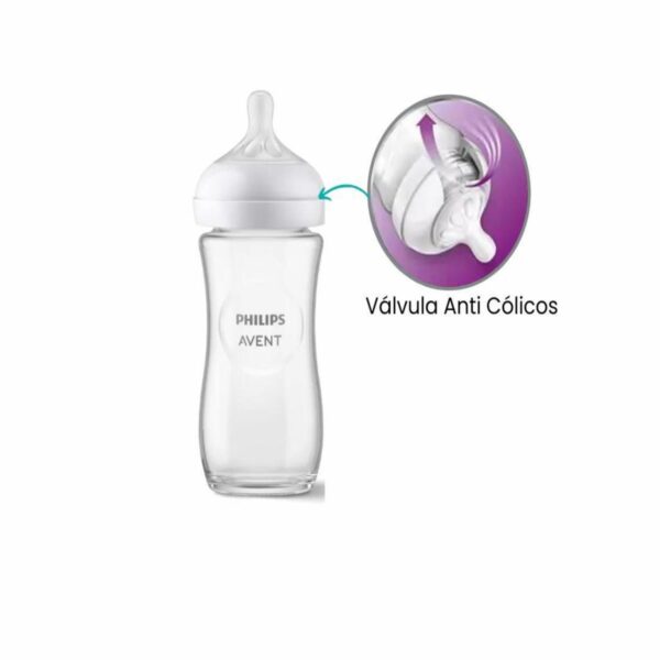 Biberones Natural Response Vidrio AVENT 250 Ml - Imagen 4