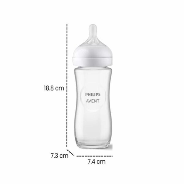 Biberones Natural Response Vidrio AVENT 250 Ml - Imagen 6
