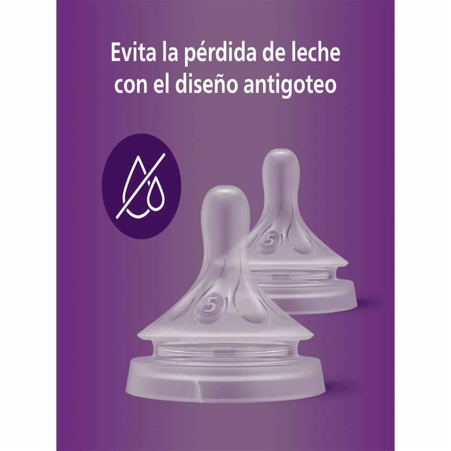 Tetina Natural Response T5 PHILIPS AVENT X 2 Uds - Imagen 5