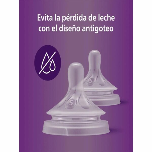 Tetina Natural Response T5 AVENT X 2 Uds - Imagen 5