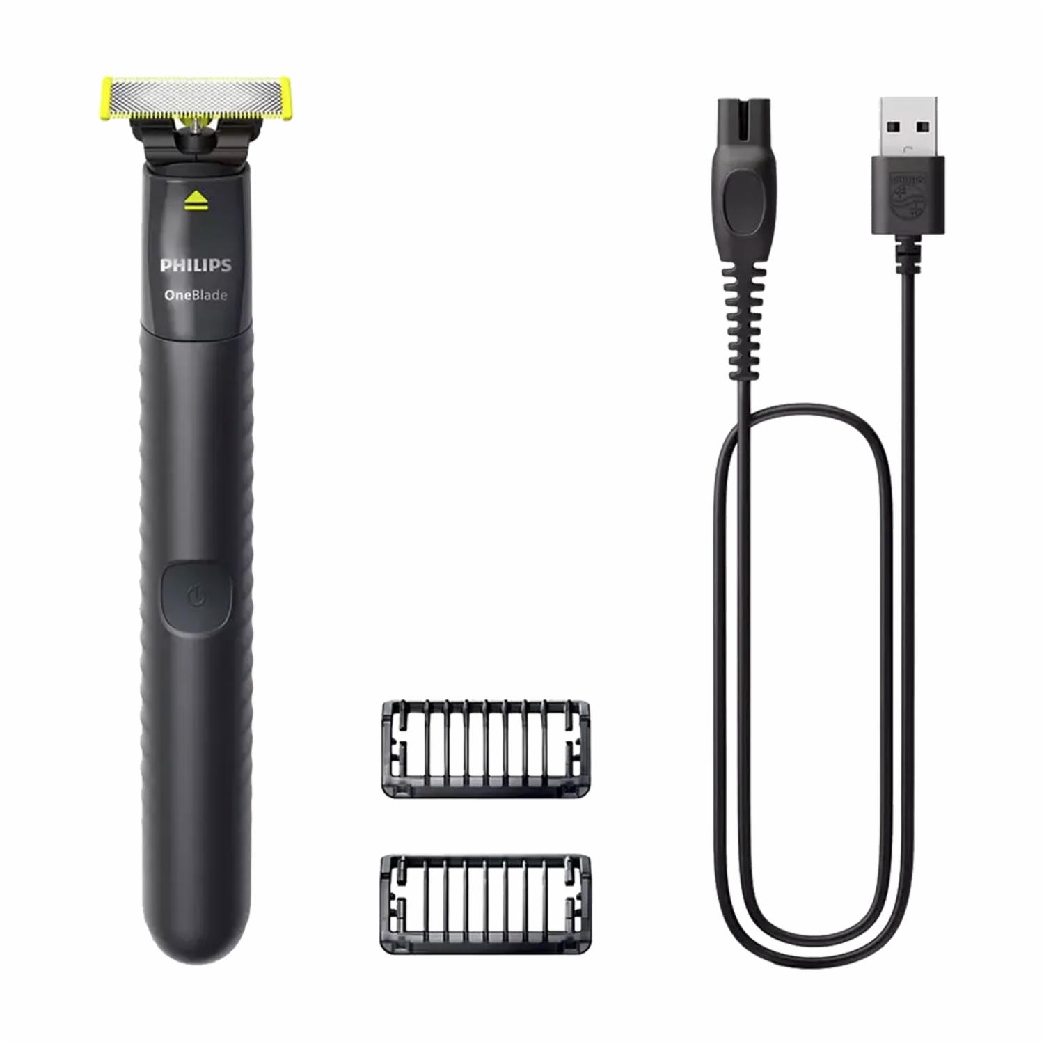 Recortador De Barba One Balde Moldea Y Afeita Modelo Qp1424/10 PHILIPS 110v - Imagen 2