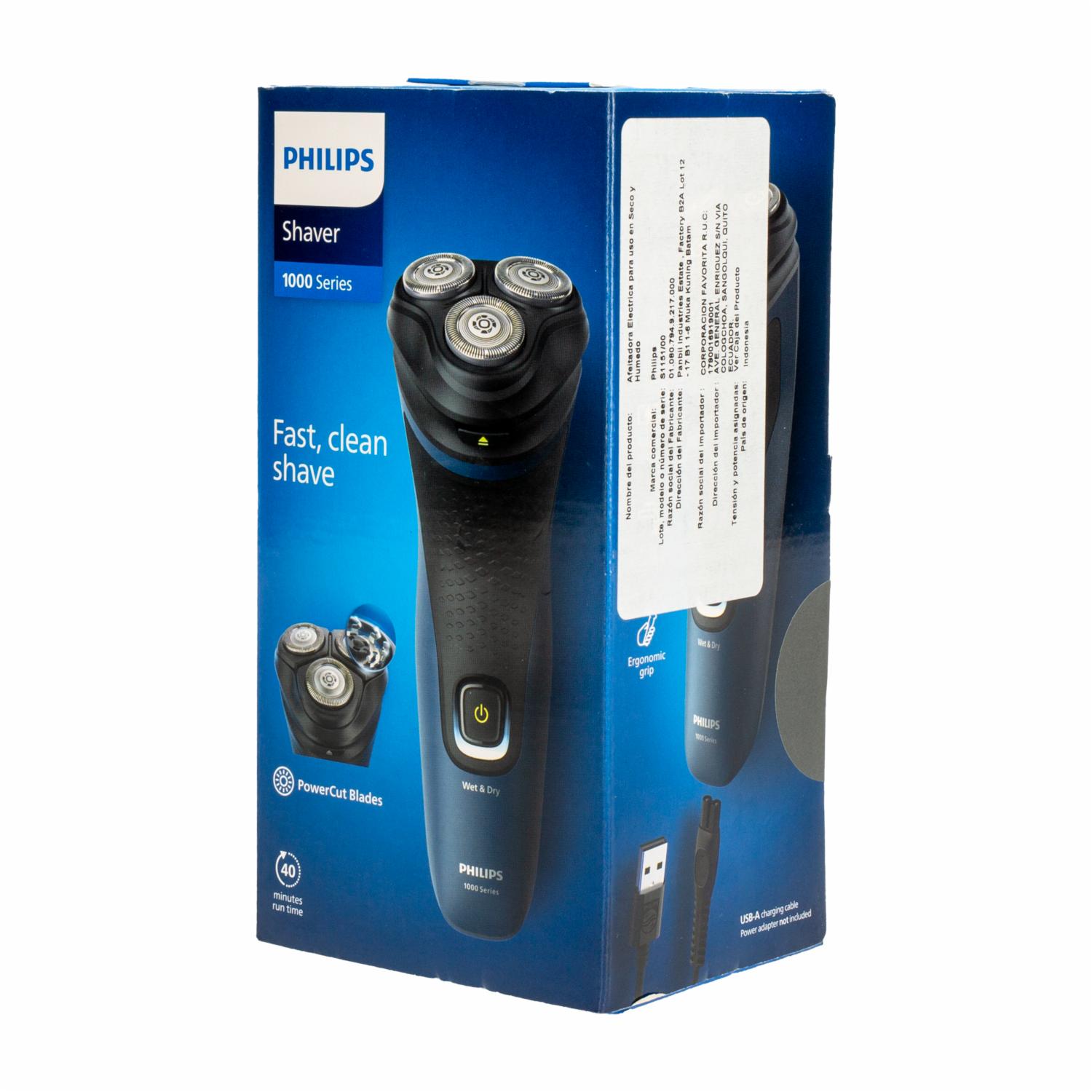 Afeitadora Inalámbrica Seco Y Húmedo PHILIPS Unidad