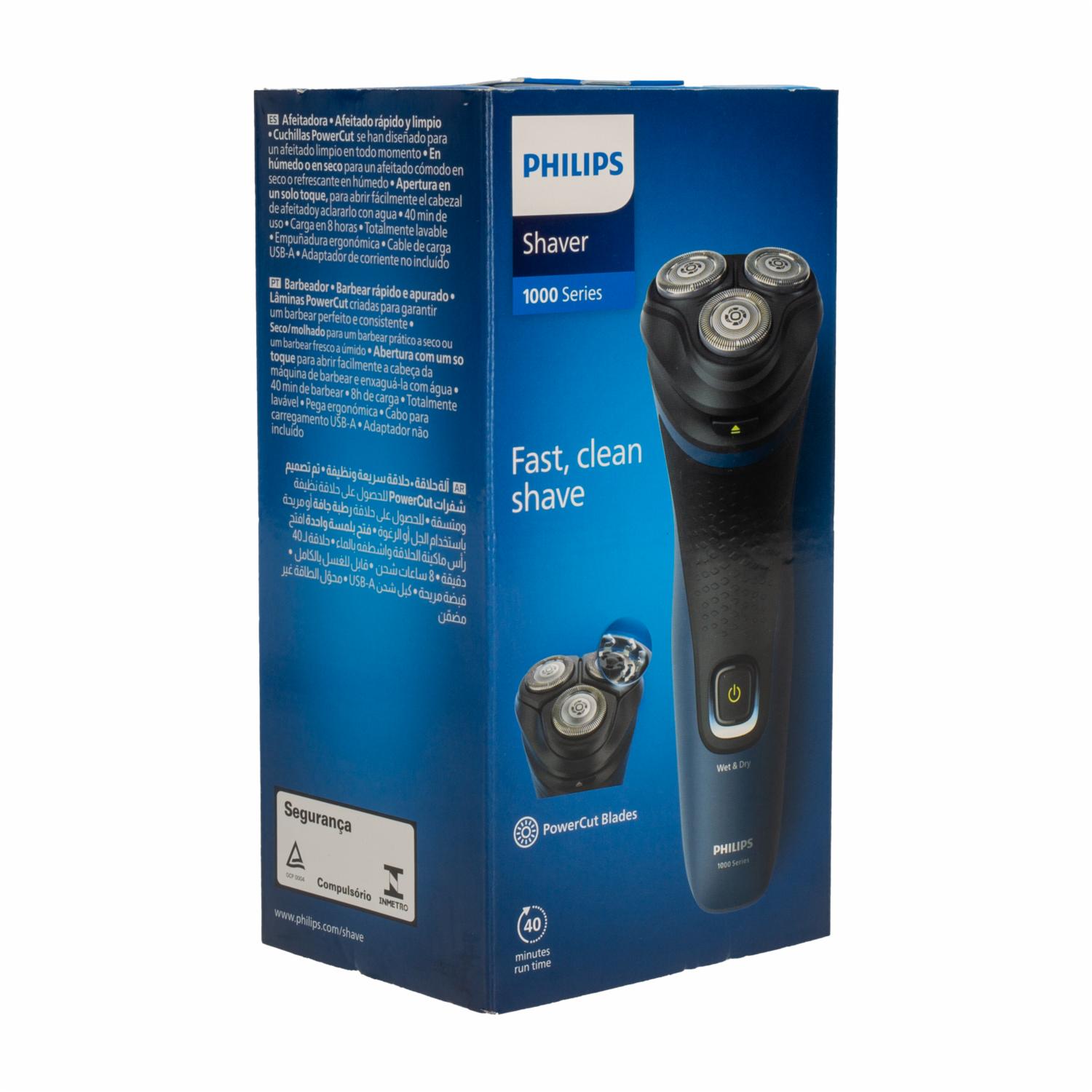 Afeitadora Inalámbrica Seco Y Húmedo PHILIPS Unidad