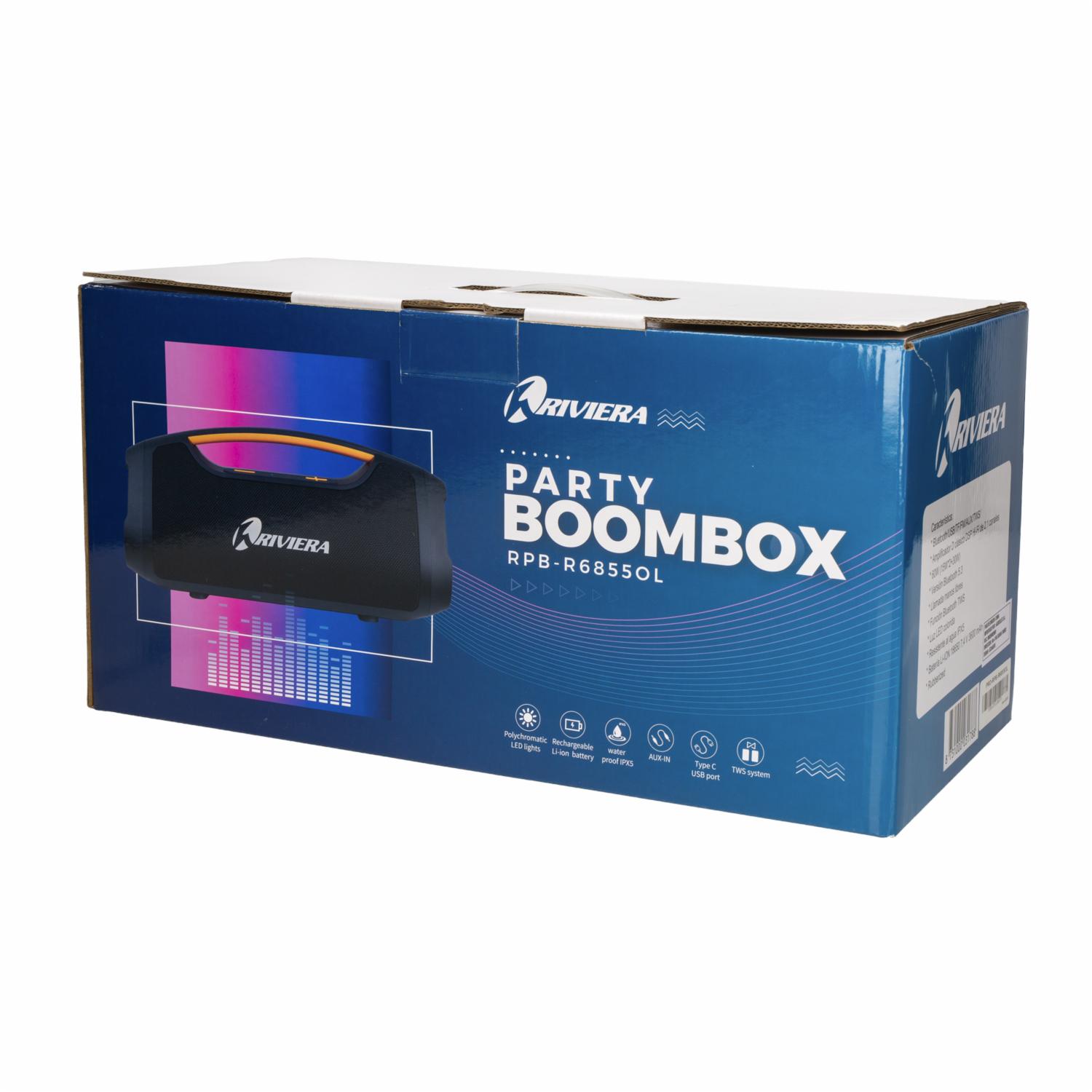 Parlante Pro Series RPB-R6855OL RIVIERA Negro - Imagen 5