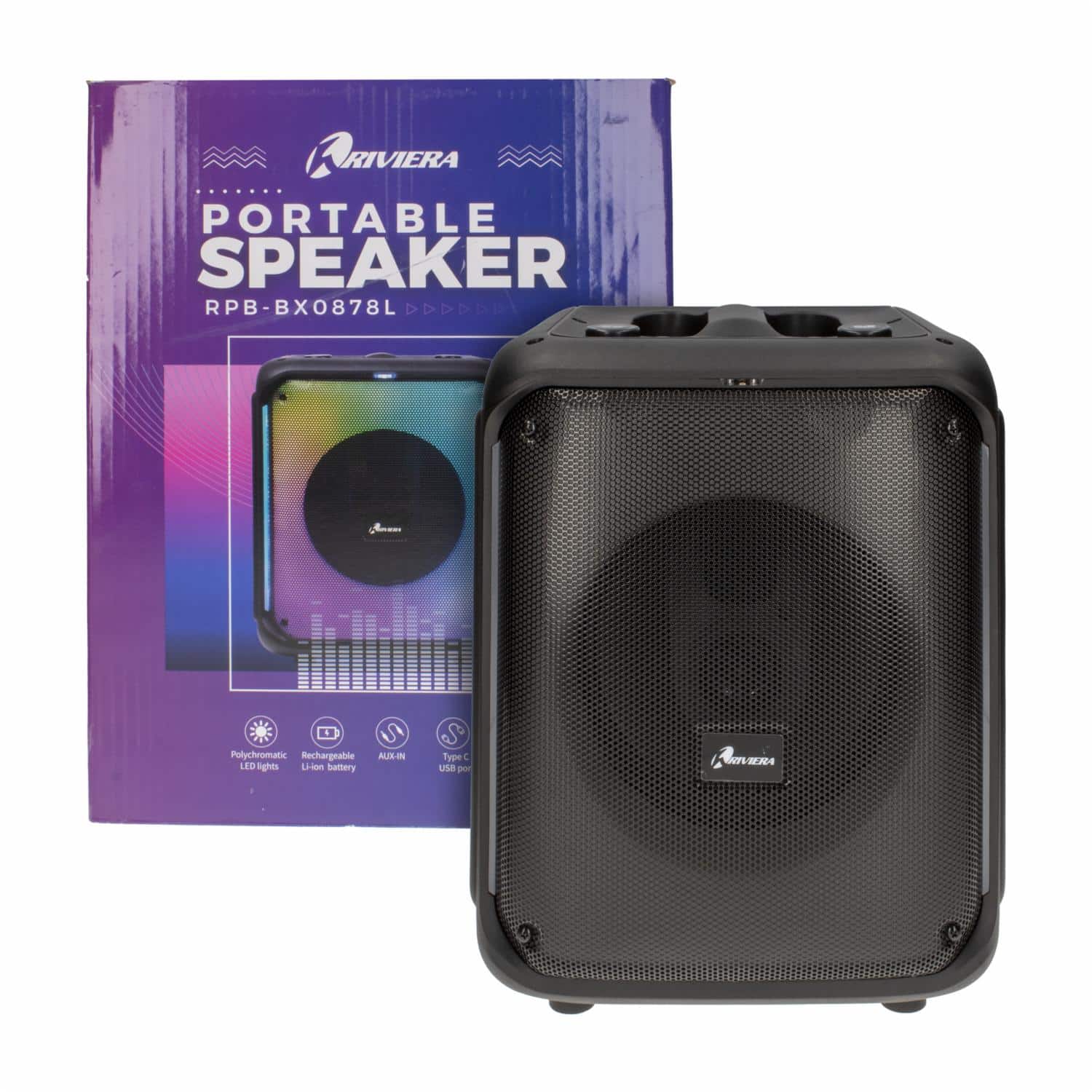 Parlante Pro Series RPB-BX0878L RIVIERA Negro - Imagen 3