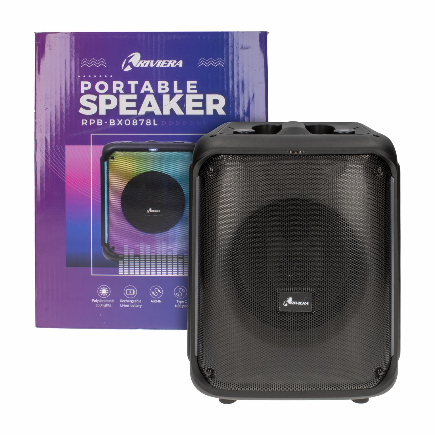 Parlante Pro Series RPB-BX0878L RIVIERA Negro