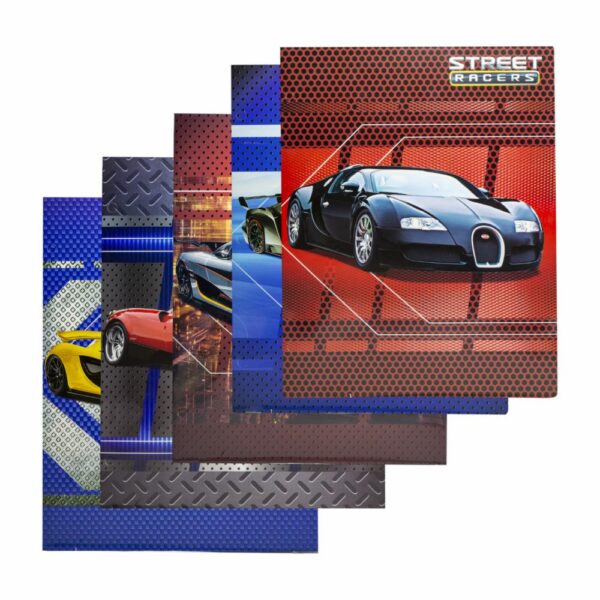 Carpetas Surtidas Con Diseño De Carros PROMARX Unidad
