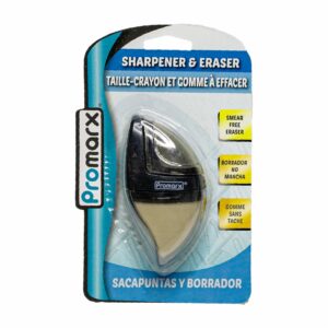 Sacapuntas Con Borrador Blanco Que No Mancha PROMARX Unidad