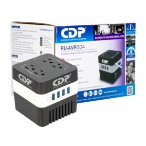 Regulador Del Voltaje CDP RU-AVR604 SIGLO XXI 600 VA/300 W