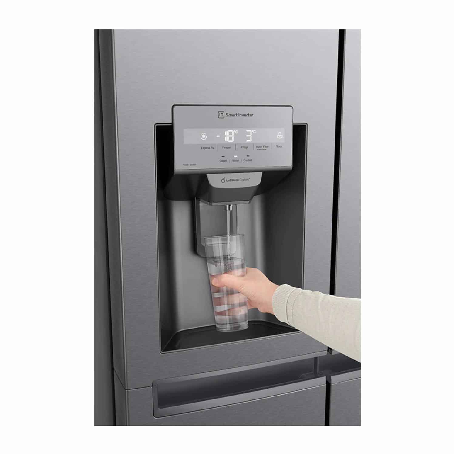 Refrigeradora Con Dispensador De Agua GS65WPPK LG 673 Litros - Imagen 7