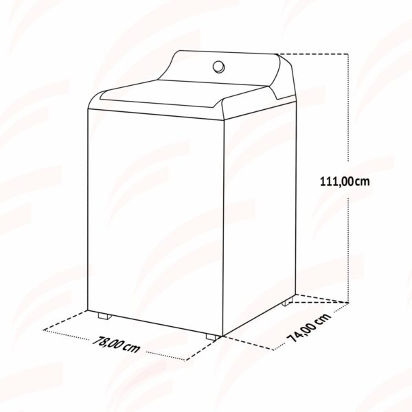 Secadora De Ropa Eléctrica 7MWED1900EW WHIRLPOOL 19 Kilos - Imagen 4