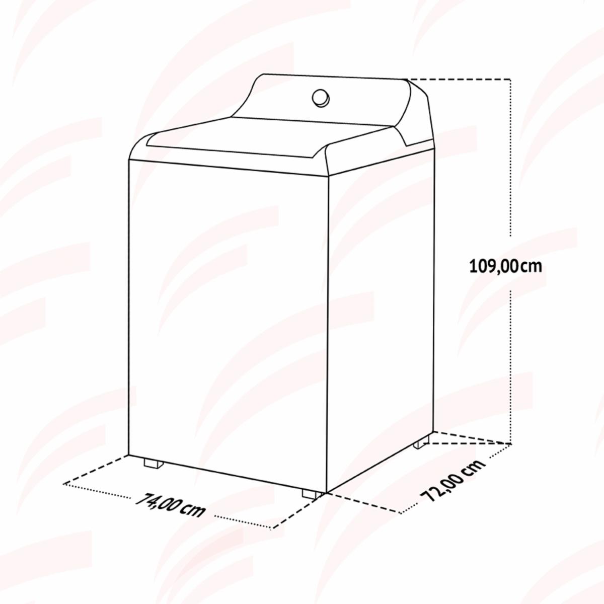 Secadora De Ropa Accudry A Gas  7MWGD1900EW WHIRLPOOL 19 Kilos