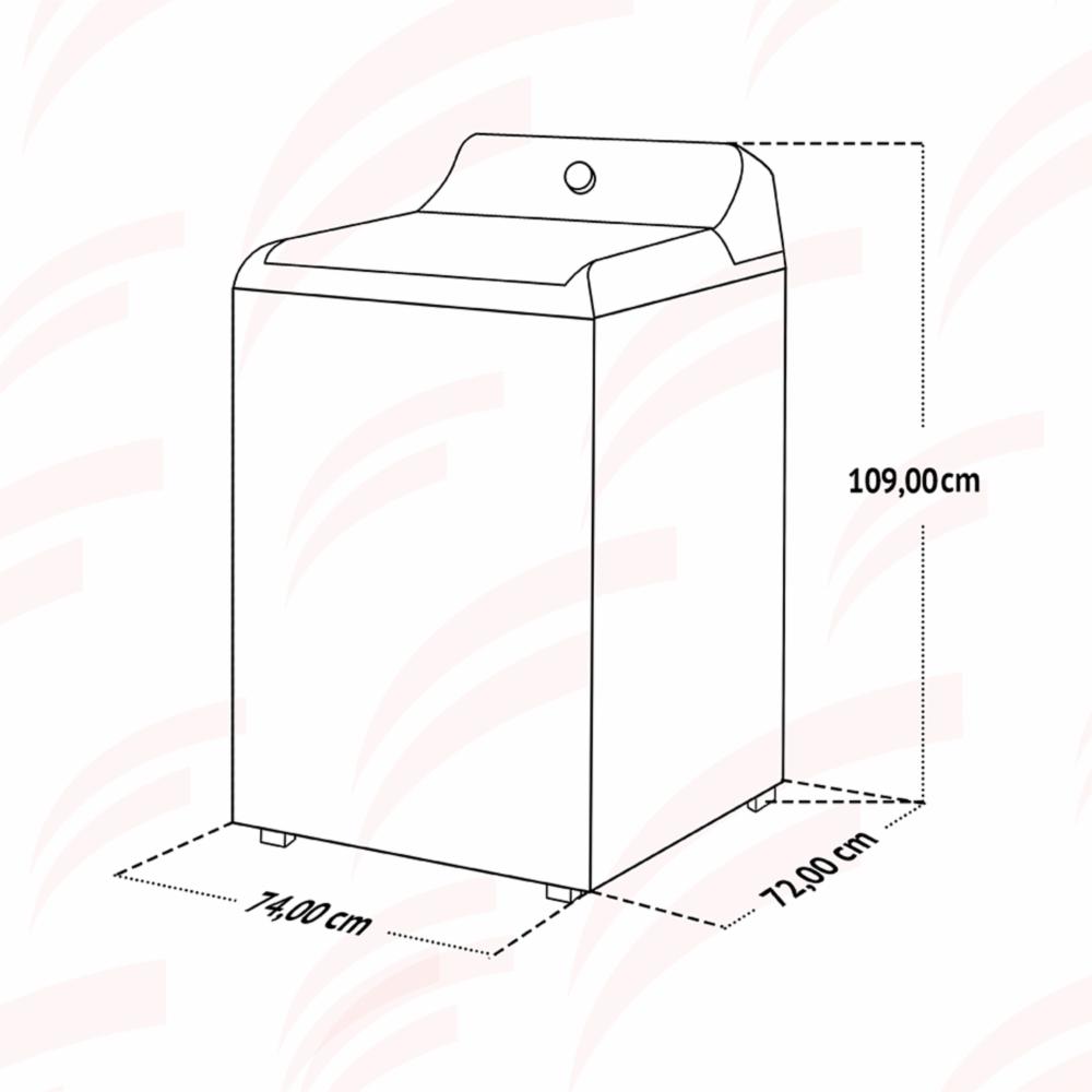 Secadora De Ropa Accudry A Gas  7MWGD1900EW WHIRLPOOL 19 Kilos - Imagen 2