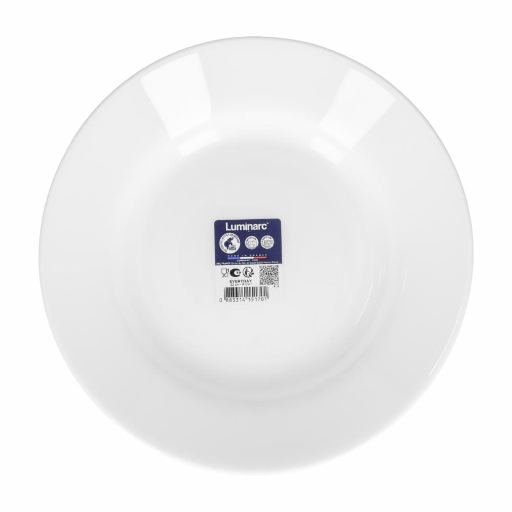 Plato Hondo Everyday LUMINARC 22 Cm - Imagen 2