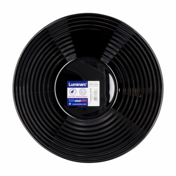 Plato De Consomme Harena Negro LUMINARC 20 Cm - Imagen 2