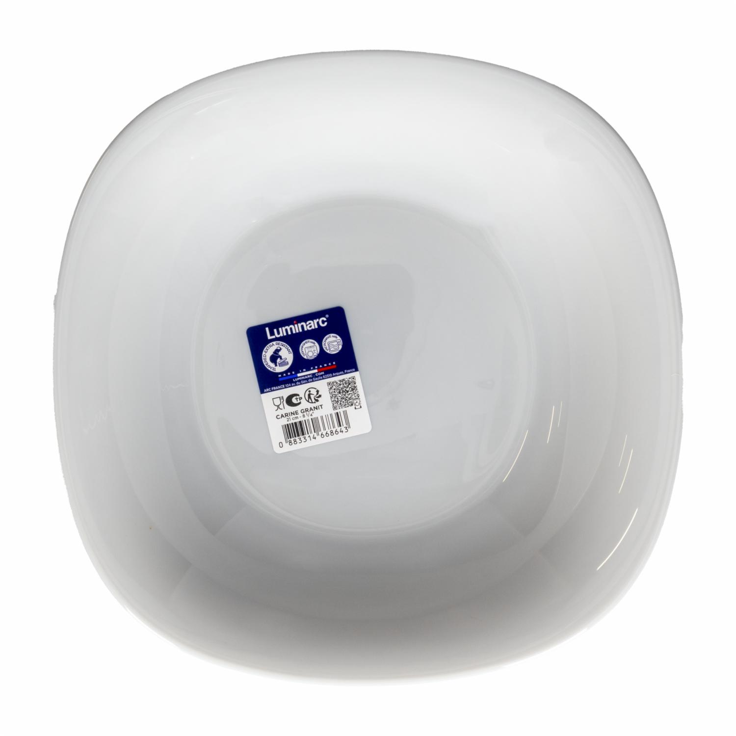 Plato De Sopa Temperado Carine Granit LUMINARC X1 Unidad