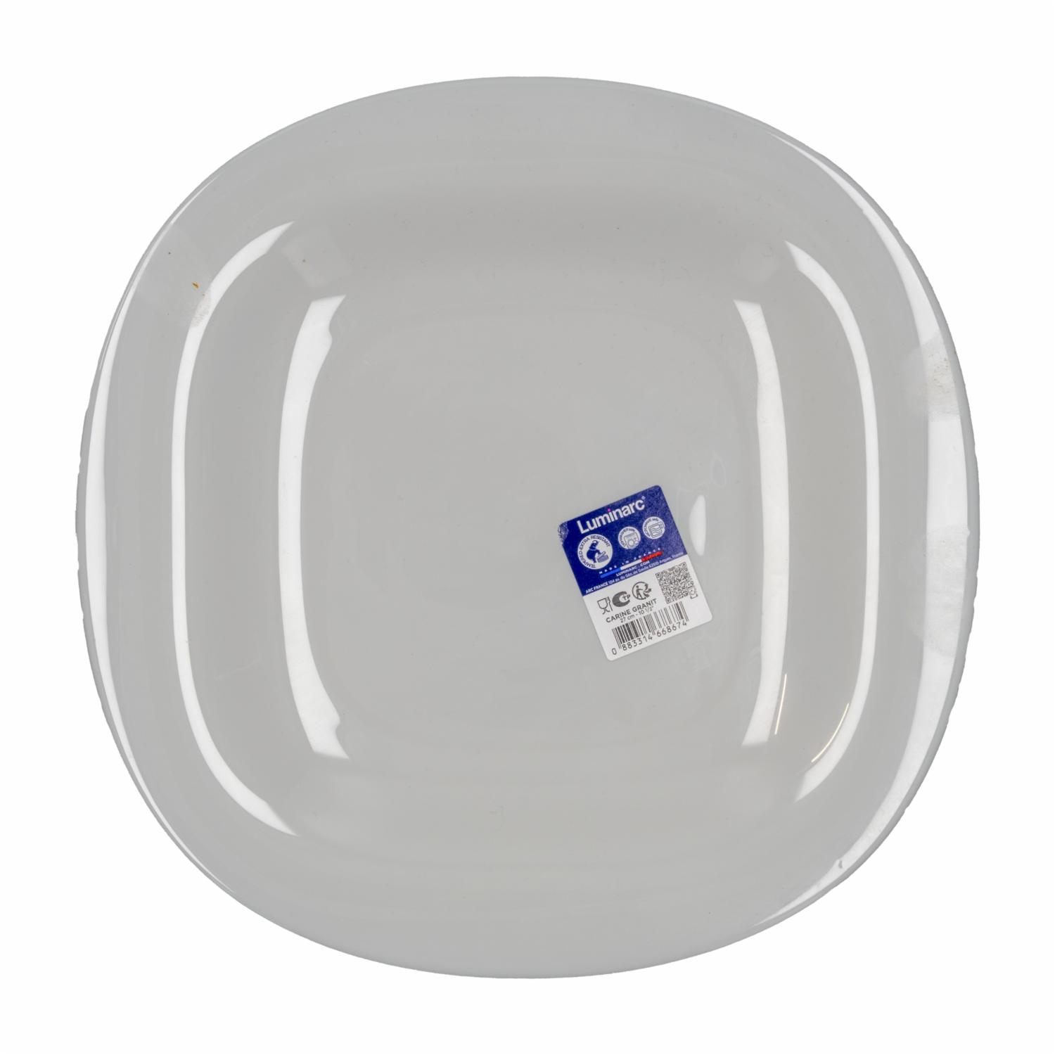 Plato Tendido Temp Carine Granit 27 LUMINARC Unidad