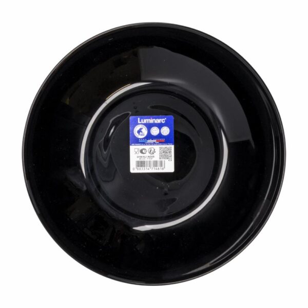 Plato Hondo Diwali Negro LUMINARC 20 Cm - Imagen 2