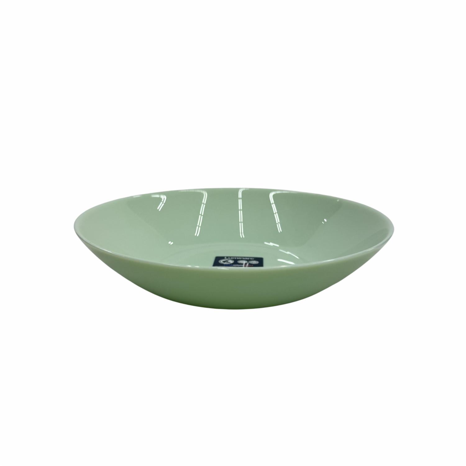 Plato Hondo Diwali Paradise Verde LUMINARC 20 Cm