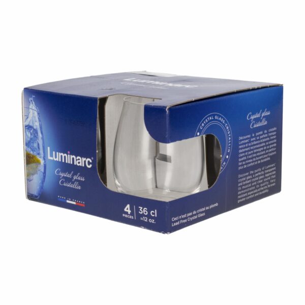 Set De Vasos Cortos Menades 4X354 Ml LUMINARC V5963 - Imagen 3