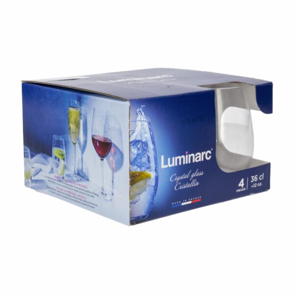 Set De Vasos Cortos Menades 4X354 Ml LUMINARC V5963 - Imagen 4
