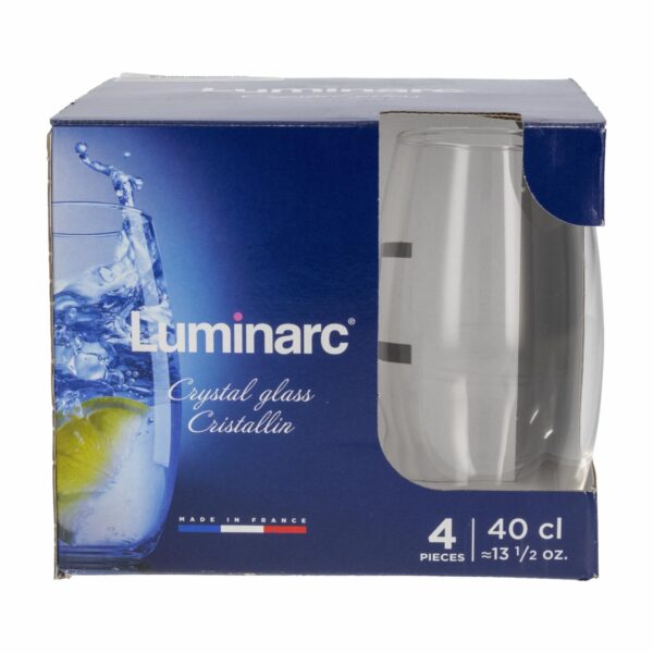 Set De Vasos Menades 4X384 Ml LUMINARC V5964 - Imagen 2