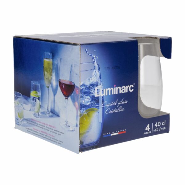 Set De Vasos Menades 4X384 Ml LUMINARC V5964 - Imagen 4