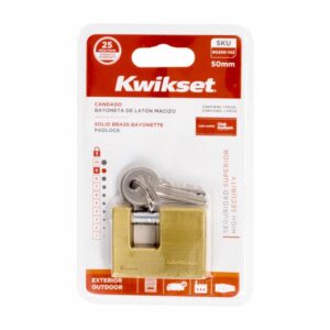 Candado Anticizalla KWIKSET 50 Milimetros