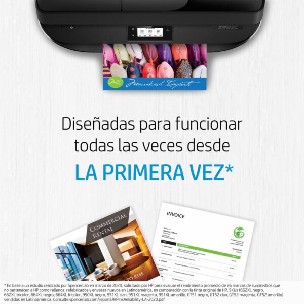 Tinta Para Impresora 122 Deskjet F2050 HP Color - Imagen 6