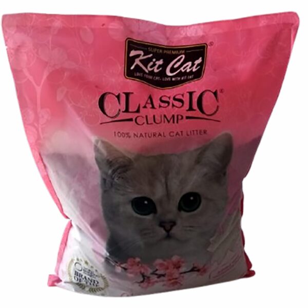 Arena Para Gatos Fragancia Cherry Blossom KIT KAT 7 Kg - Imagen 2