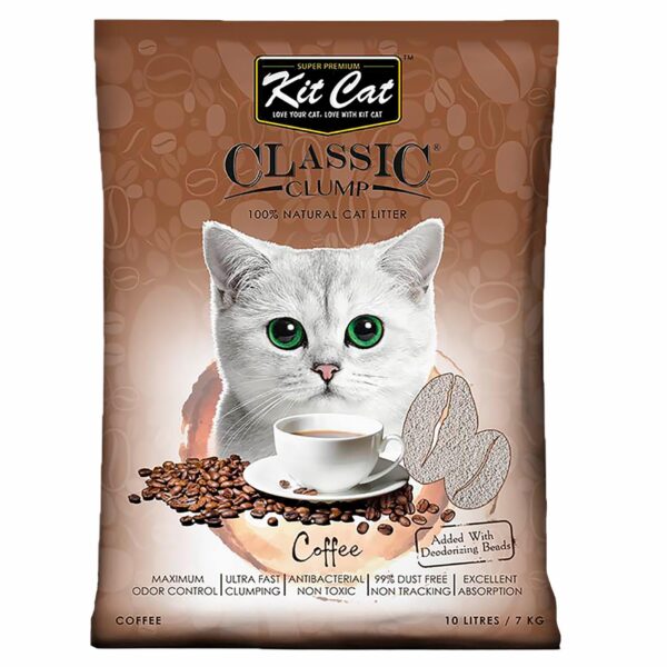 Arena Para Gatos Fragancia A Café KIT KAT 7 Kg