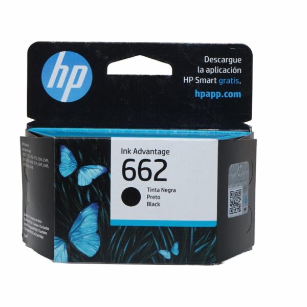 Tinta 662 Black Ink Cartridge 2515 HP Unidad