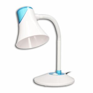 Lampara De Escritorio Color Blanco Y Azul IKELITE 9W