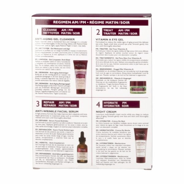 Kit Viajero Anti-Envejecimiento X4 RETINOL Paquete - Imagen 3