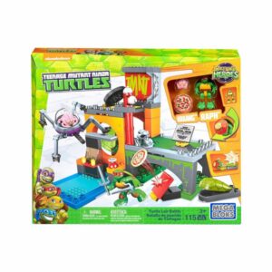 Mega Bloks Tortugas Ninja MATTEL Incluye 115 Piezas