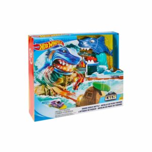Pista Hot Wheels MATTEL Shark Beach Battle