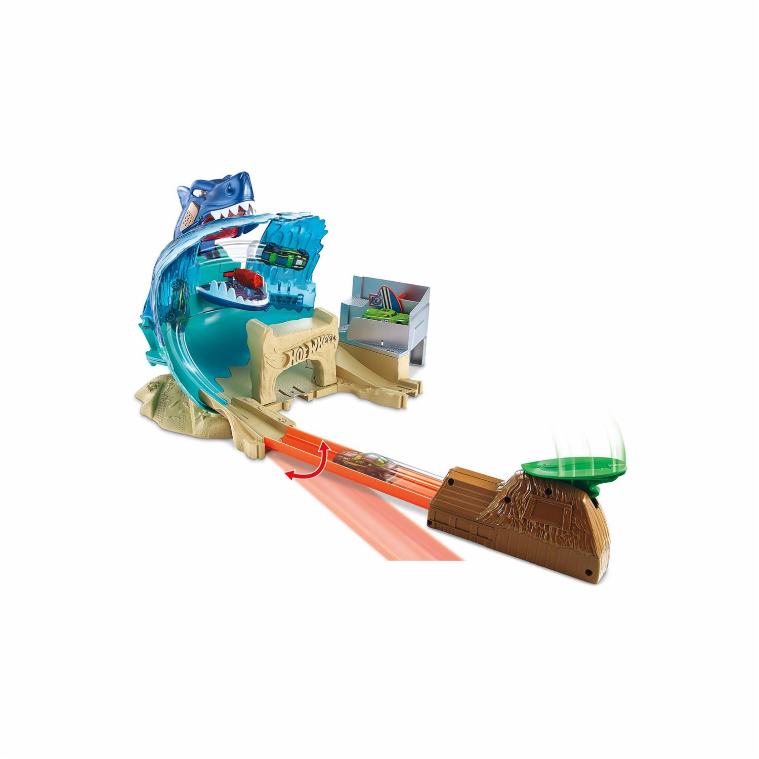Pista Hot Wheels HOT WHEELS Shark Beach Battle