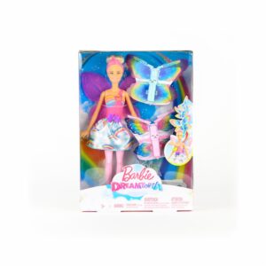 Muñeca Barbie Hada Alas Mágicas MATTEL Incluye Accesorios