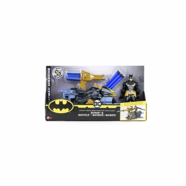 Figura Batimoto MATTEL Incluye Accesorios