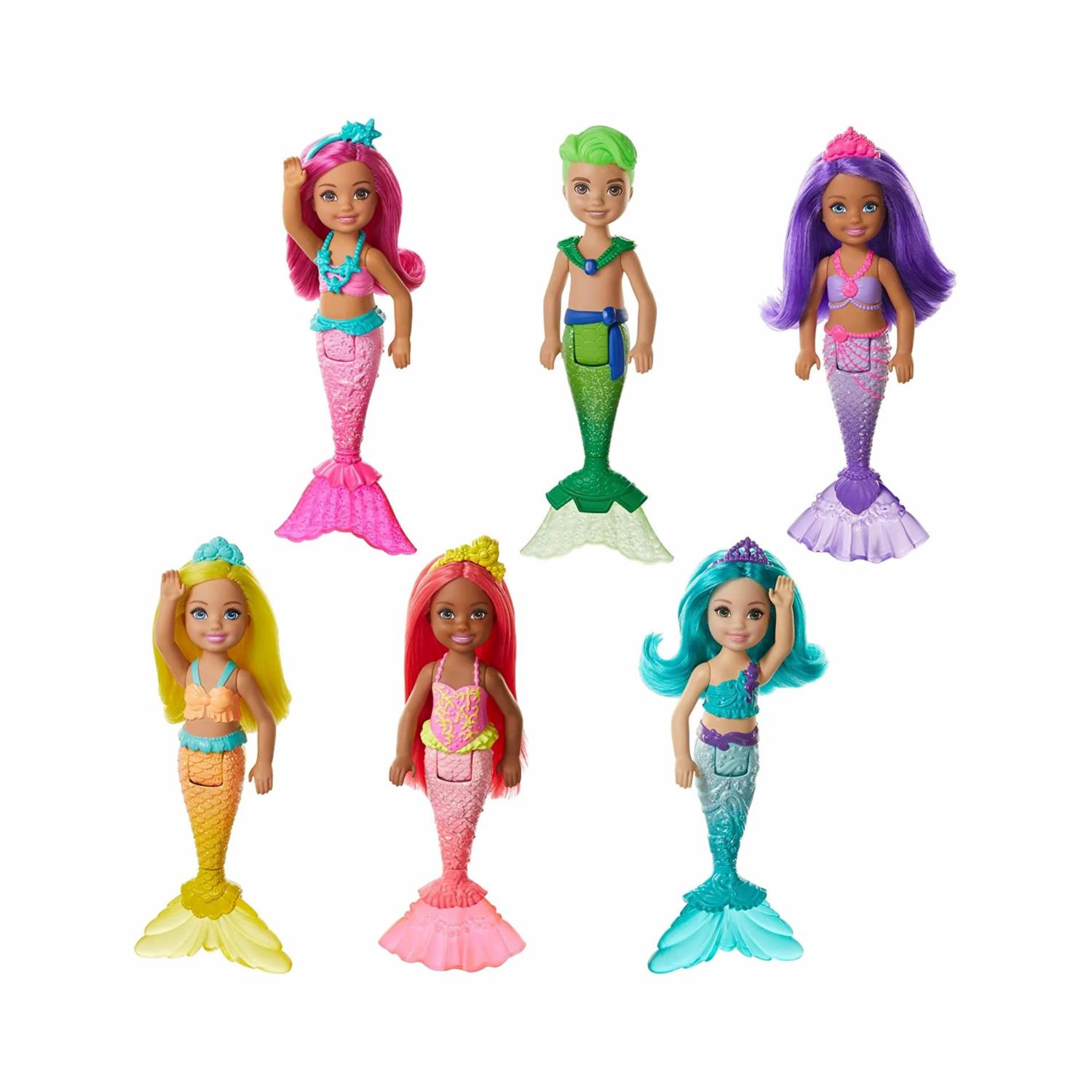 Muñeca Barbie Chelsea Sirena MATTEL Modelos Surtidos