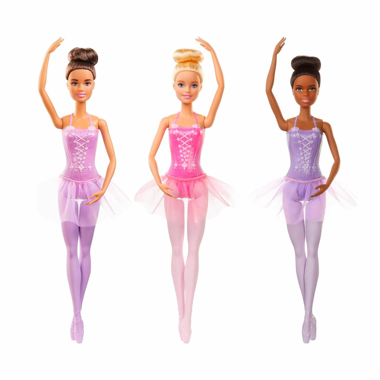 Muñeca Barbie Bailarina Con Tutu MATTEL Modelos Surtidos