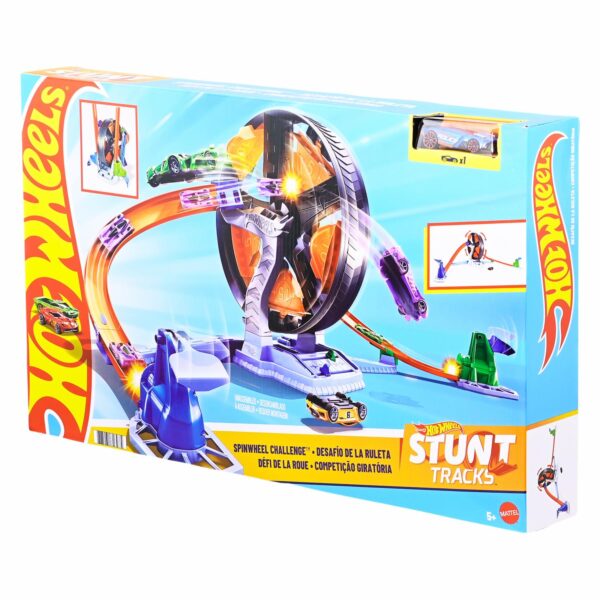 Pista Hot Wheels MATTEL Spinwheel Challenge - Imagen 2