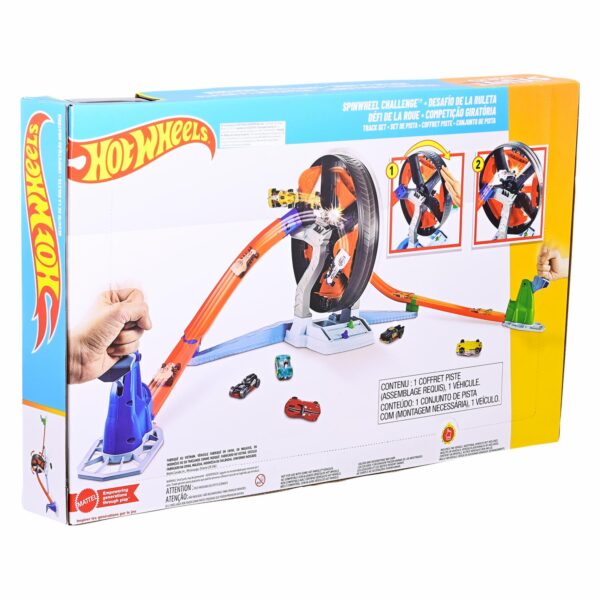 Pista Hot Wheels MATTEL Spinwheel Challenge - Imagen 3
