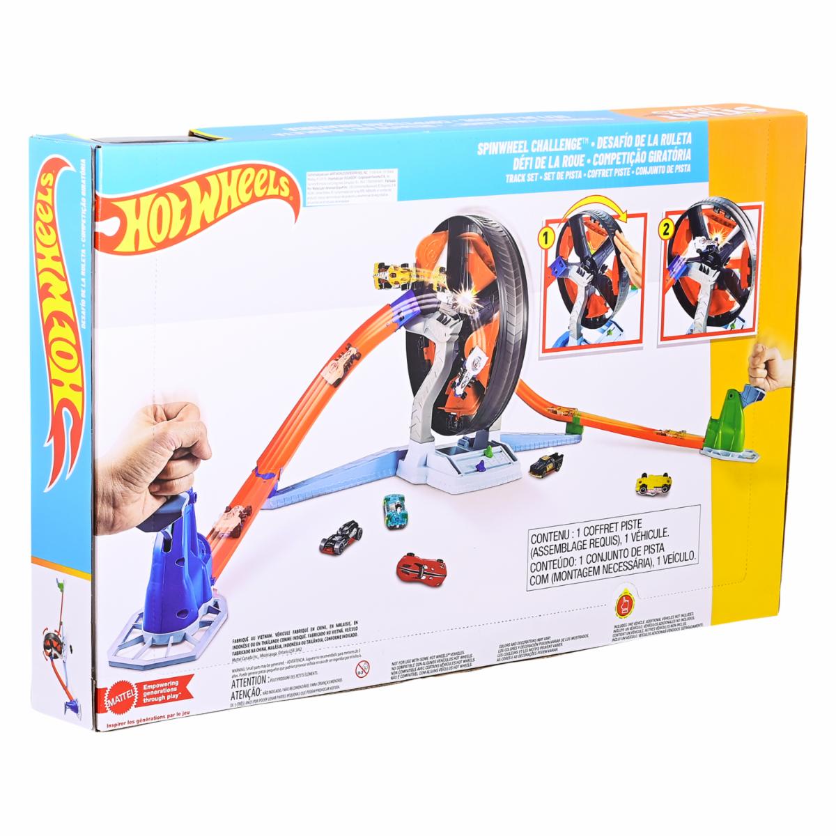 Pista Hot Wheels HOT WHEELS Spinwheel Challenge