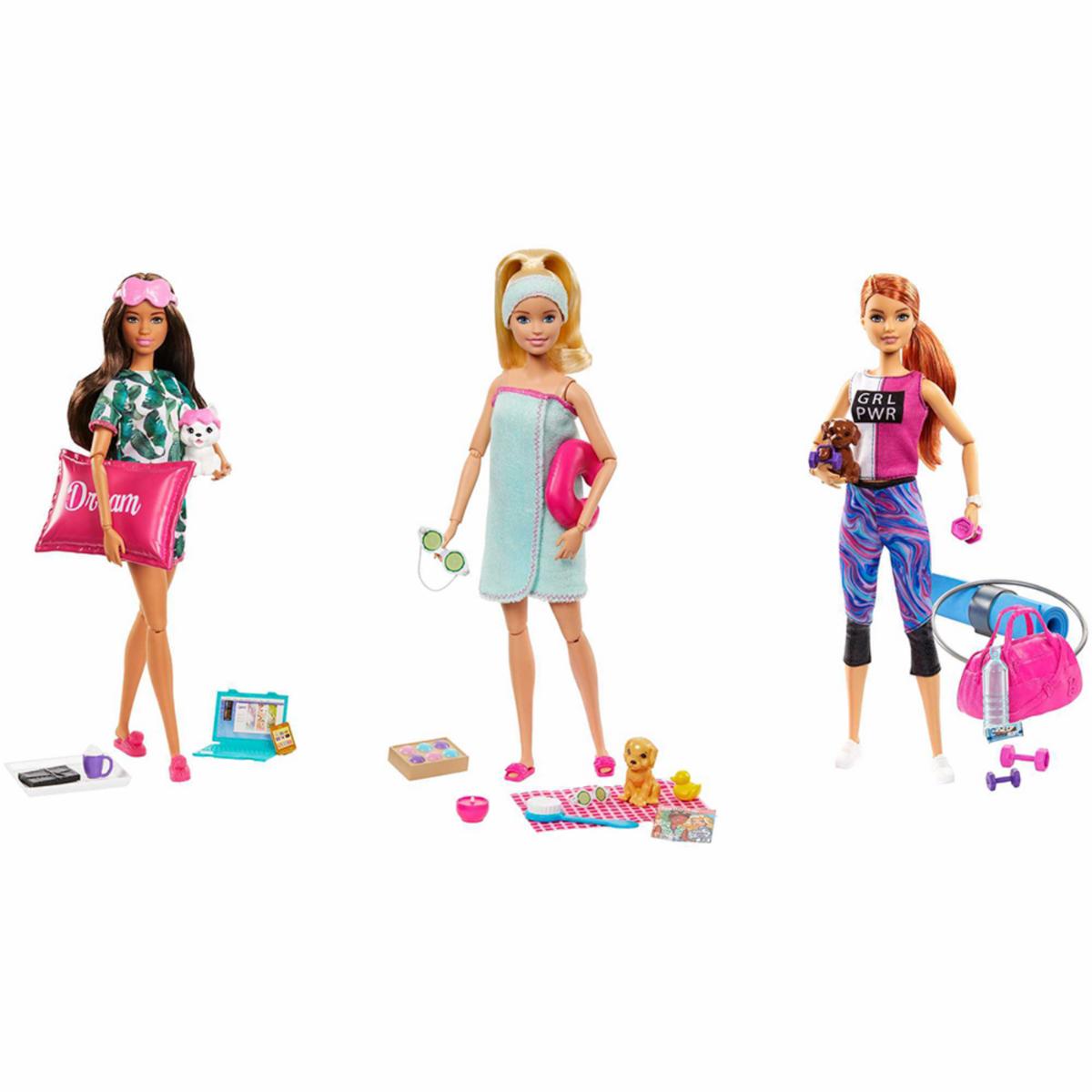 Muñeca Barbie Un Día Entretenido MATTEL Modelos Surtidos