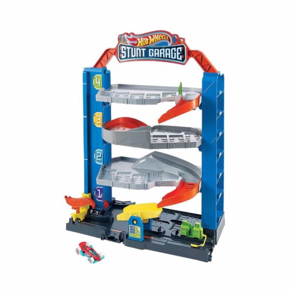 Pista Hot Wheels HOT WHEELS Stunt Garaje - Imagen 2