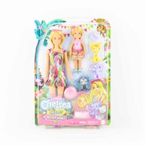 Muñeca Barbie Y Chelsea MATTEL Animales De La Selva